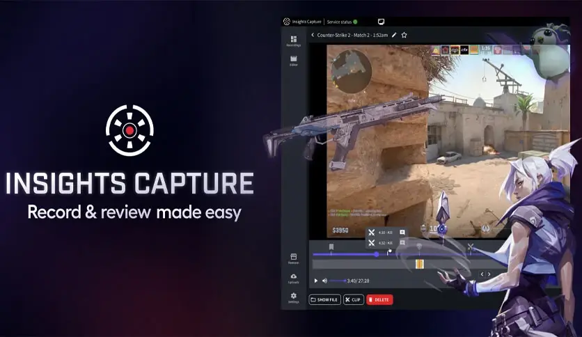 Insights Capture: Otomatis, Rekam, dan Highlight Gameplay
